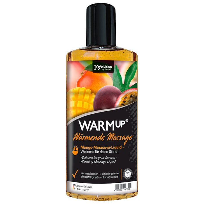 WARMup mango ir pasiflorų masažo aliejus 150ml
