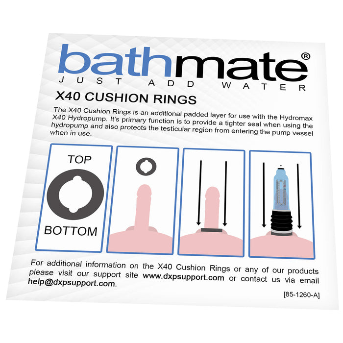 Paminkštinimas Bathmate X40 penio pompai 2 vnt.