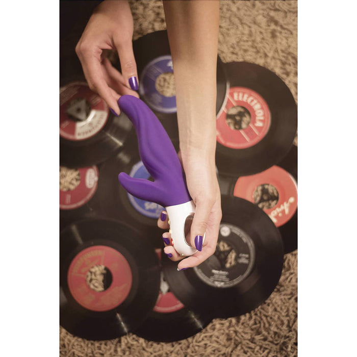 Fun Factory Lady Bi violetinis vibratorius - zuikutis