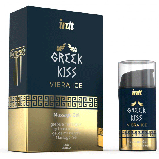 Greek Kiss Vibra Ice analinis gelis 15ml