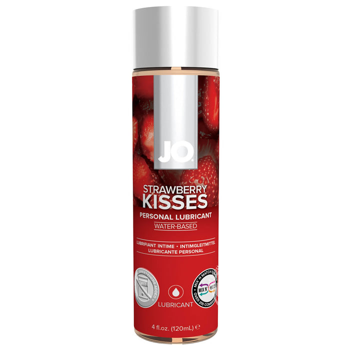JO Strawberry Kisses oralinis lubrikantas 120ml
