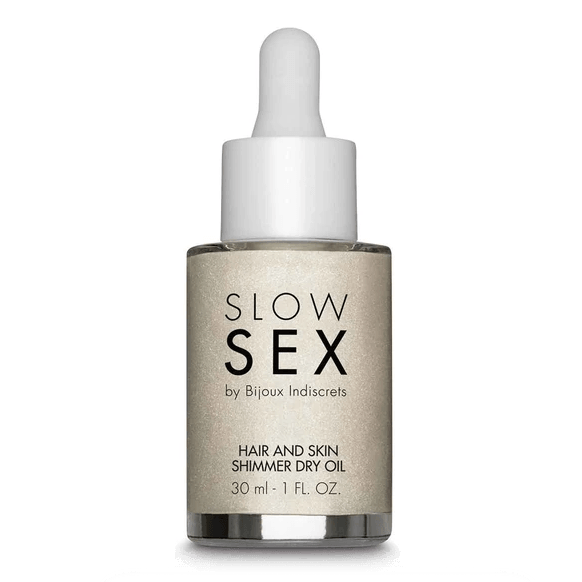 Slow Sex Hair And Skin Shimmer Dry Oil kūno ir plaukų aliejus
