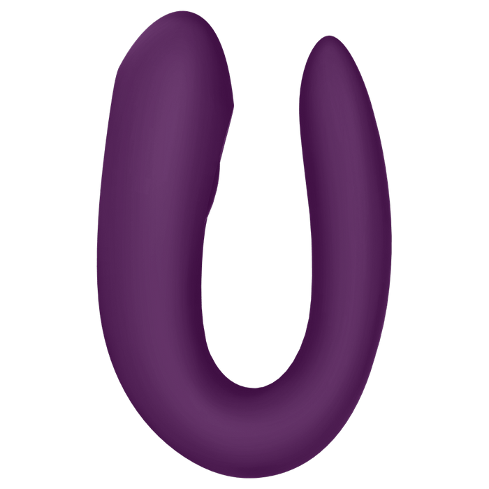 Satisfyer Double Joy violetinis poros vibratorius