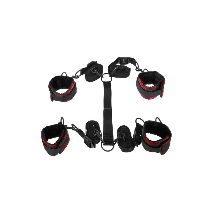 Elegant 5-piece fixation set for intimate games for couples