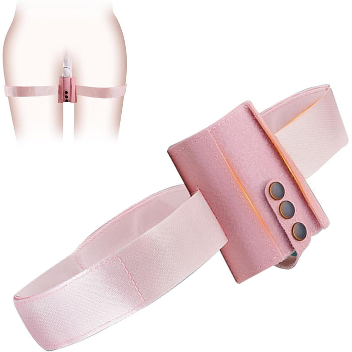 Adjustable strap for vibrator and massage wand for women - comfortable support system