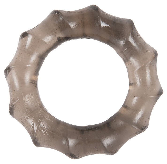 Stretchy cock rings with different stimulating textures, set of 3 for enhanced pleasure
