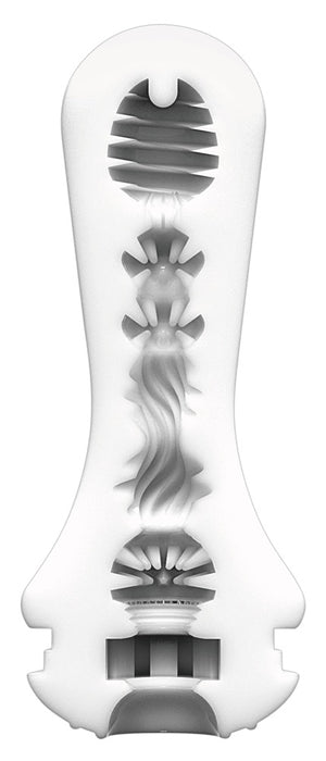 Flex – versatile masturbator with vacuum effect and stimulating texture for men