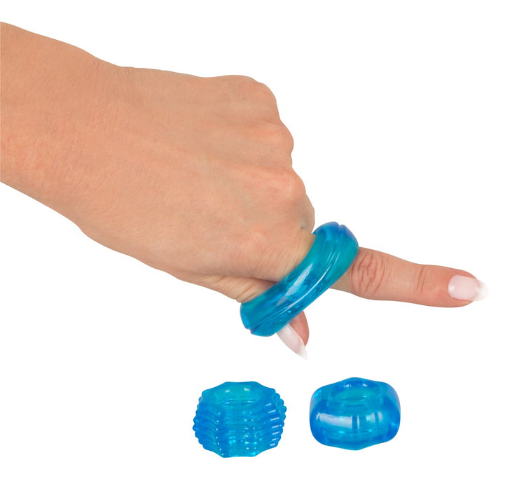 Penio žiedai Stretchy Cock Ring Set
