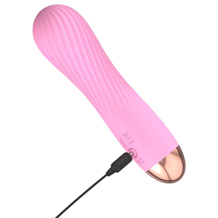 Cuties rožinis mini vaginalinis vibratorius 2.0