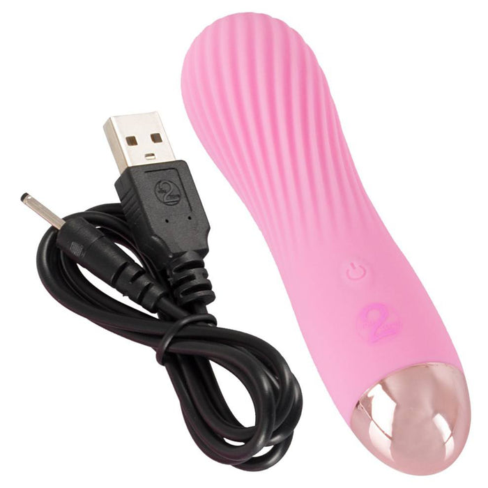 Cuties rožinis mini vaginalinis vibratorius 2.0