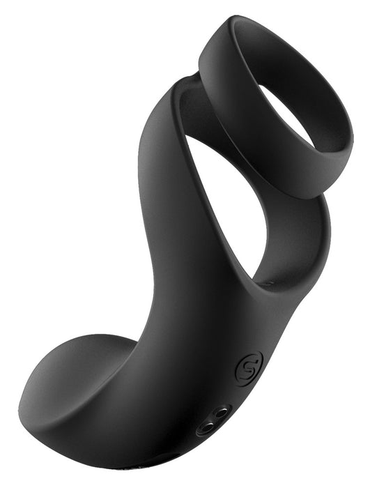 Benedict – Flexible Cock and Ball Ring with Perineum Vibrator for Enhanced Pleasure