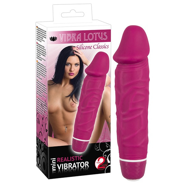 Vibra Lotus Natural Mini vaginalinis vibratorius