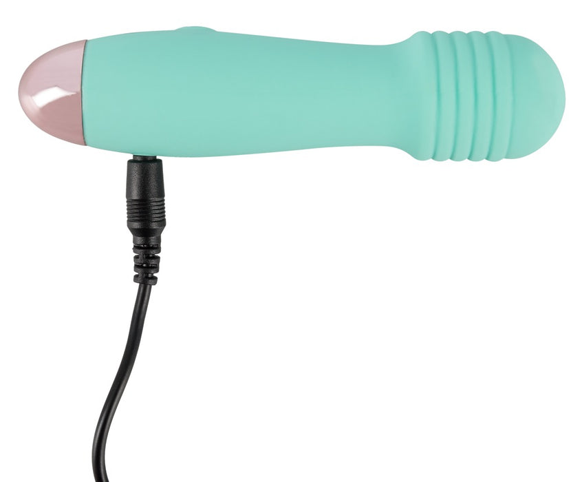 Cuties mini vibratorius su 7 vibracijos režimais – kompaktiškas, atsparus vandeniui, įkraunamas USB kabeliu