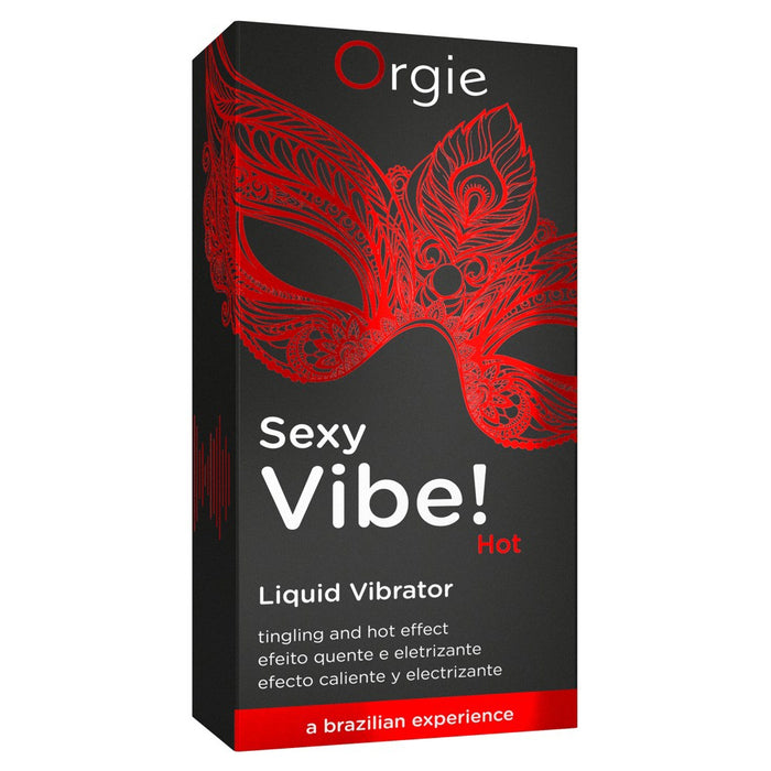 ORGIE Sexy Vibe HOT Liquid Vibrator stimuliantas jam ir jai 15ml