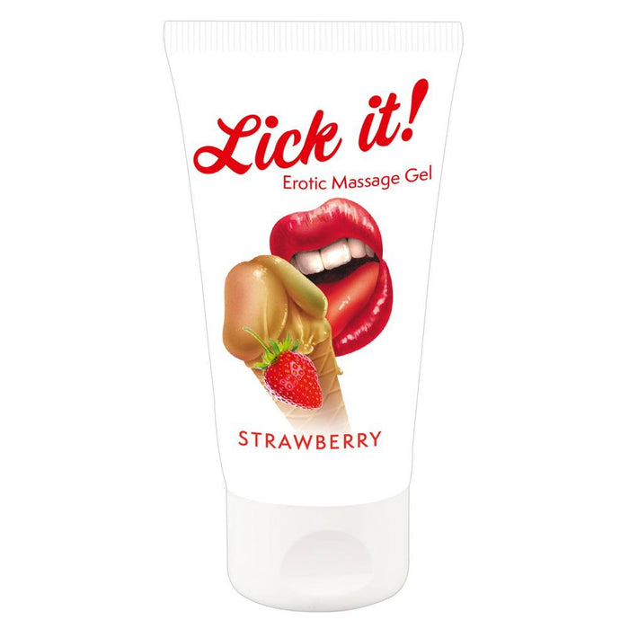 Lick It Strawberry oralinis lubrikantas 50ml