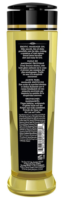 Luxurious Erotic Massage Oil with Strawberry and Champagne Scent for Sensual Moments