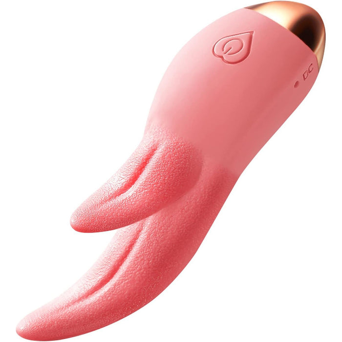 Double-ended vibrator for women with 10 vibration modes and heating