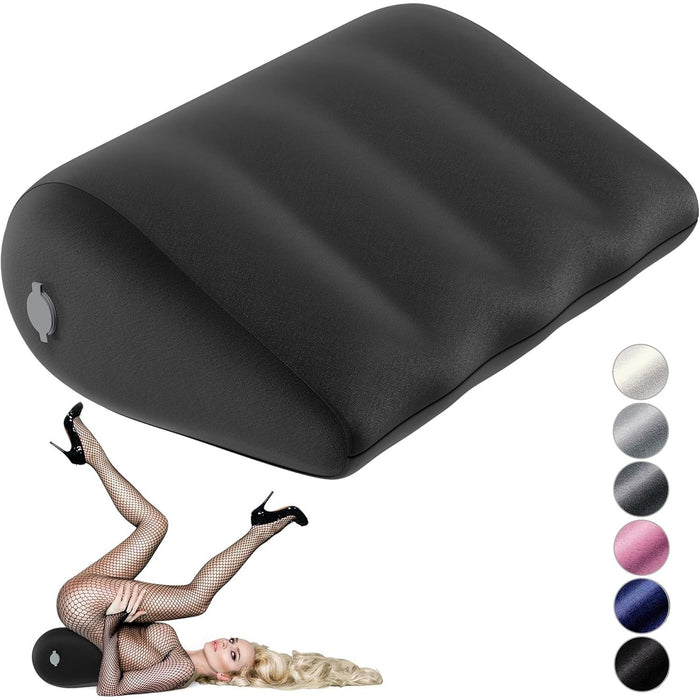 Patented Inflatable Sexy Lumbar Pillow for Couple Pleasure