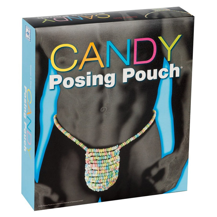 Candy Posing Pouch valgomi vyriški stringai