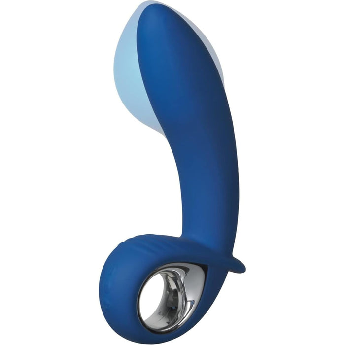 G-spot Vibrator – silicone, inflatable massager with 21 vibration modes