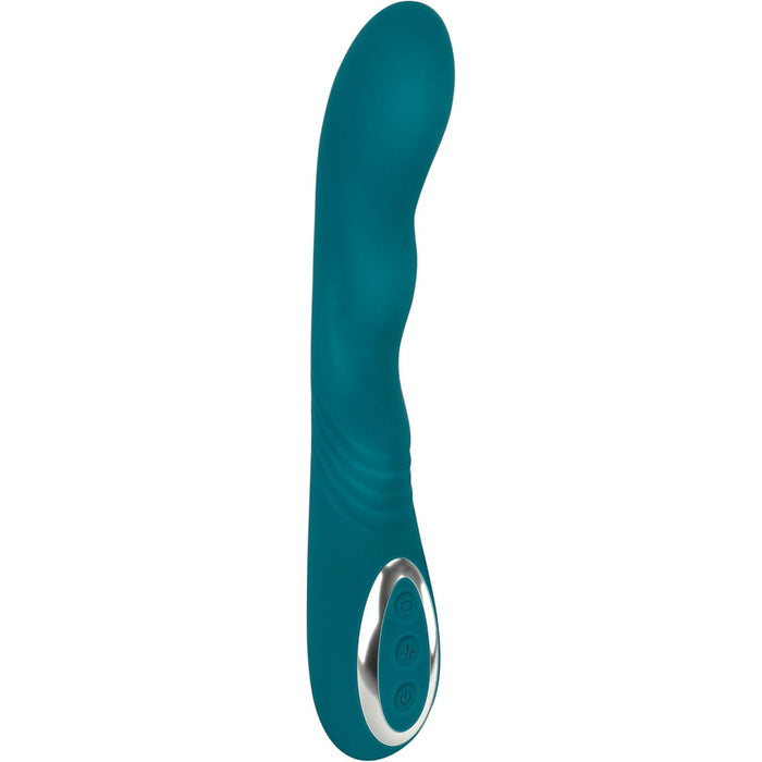 Rotacinis G taško vibratorius su bangelėmis ir 10 vibracijos režimų