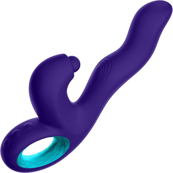 Klio Dark Purple Erotic Massager Equipment with 5 Dedicated Intensity Levels
