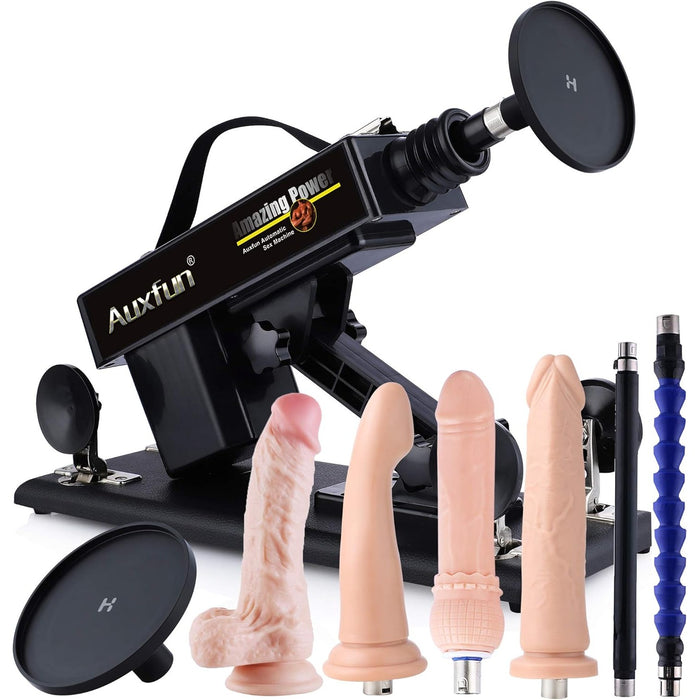 Automatic female sex machine with adjustable angle and strong suction cup