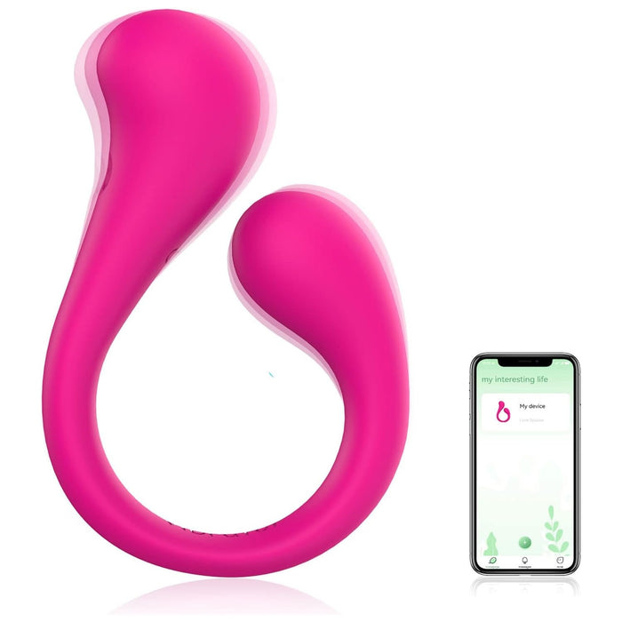 Bluetooth Vibrator su 9 režimų valdymu per programėlę, skirtas poroms ir solo žaidimams