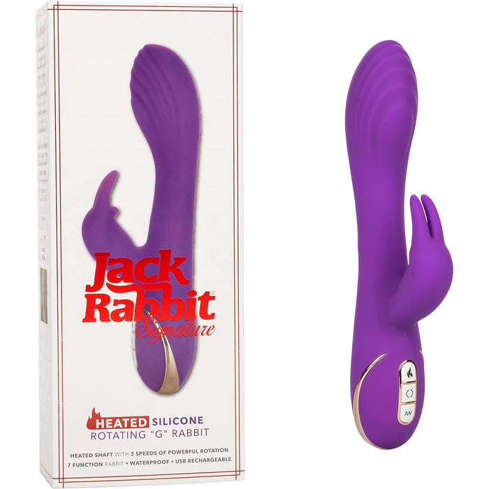 G-spot vibrator made of high-quality silicone with heating function