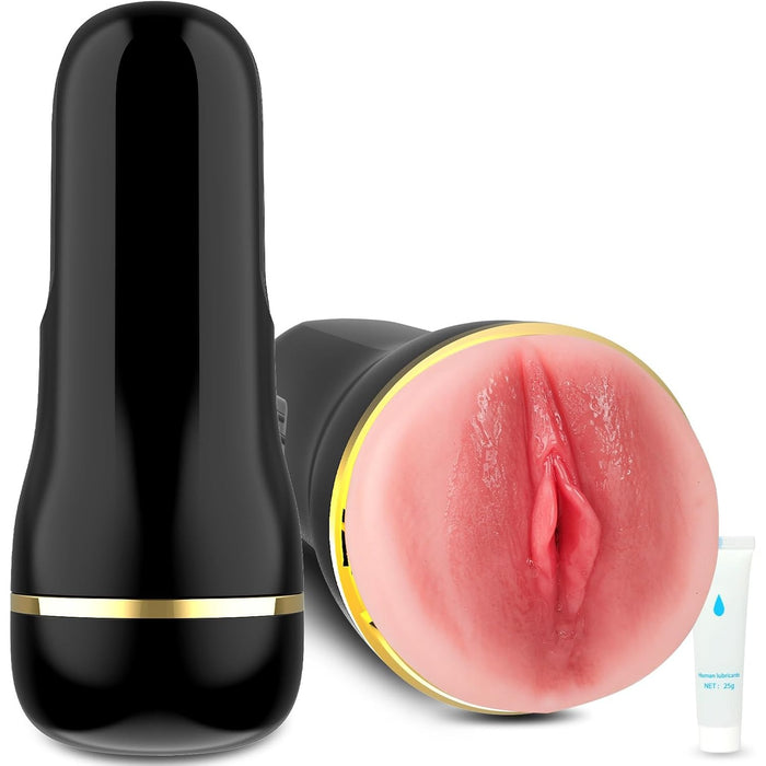 Realistiškas Didelis Masturbatorius Vyrams su Tikroviška Vaginos Jaustis