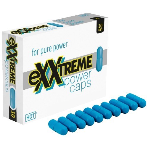 eXXtreme Power Caps lytinę funkciją gerinantis maisto papildas, 10 kaps.