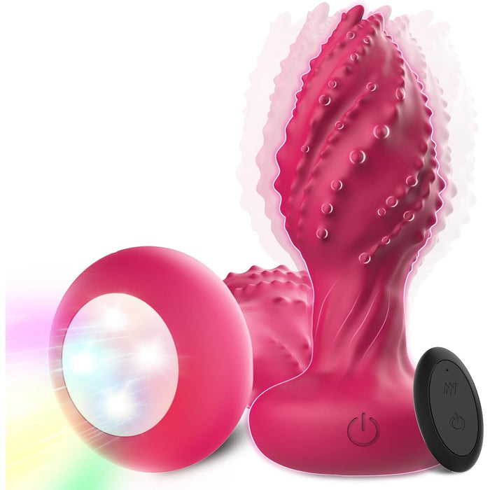 Anal vibrator for women with 10 vibration modes and remote control
