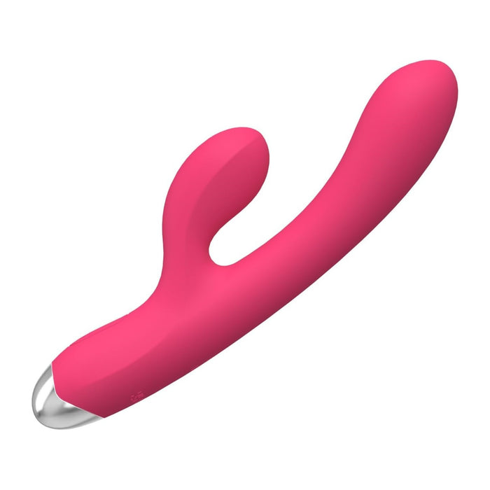 2in1 G taško vibratoriaus dildo su 10 impulsinių režimų ir analine stimuliacija