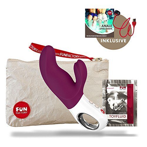 Fun Factory Miss Bi burgundy vibrator - bunny Aistra Fun Factory Miss Bi burgundy vibrator - bunny Aistra