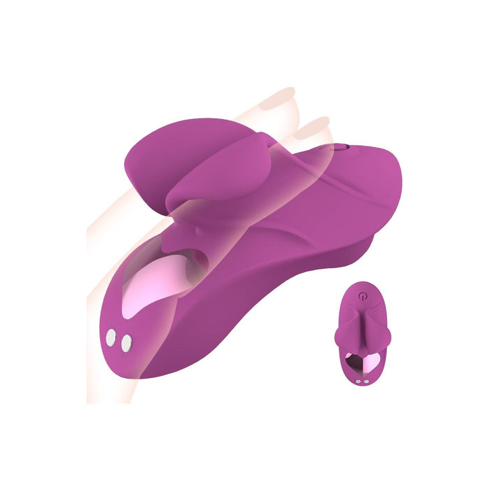 Mini G-spot vibrator set for women with 9 vibration modes and clitoral stimulation