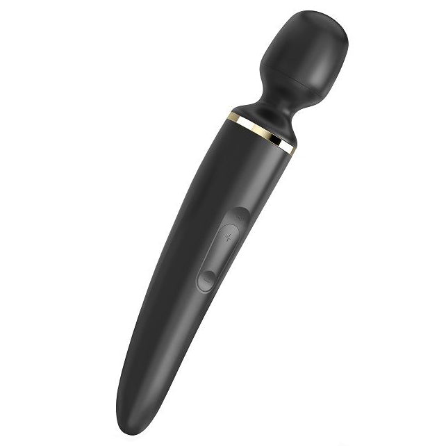 Satisfyer Wand-er Woman Black vibruojantis masažuoklis