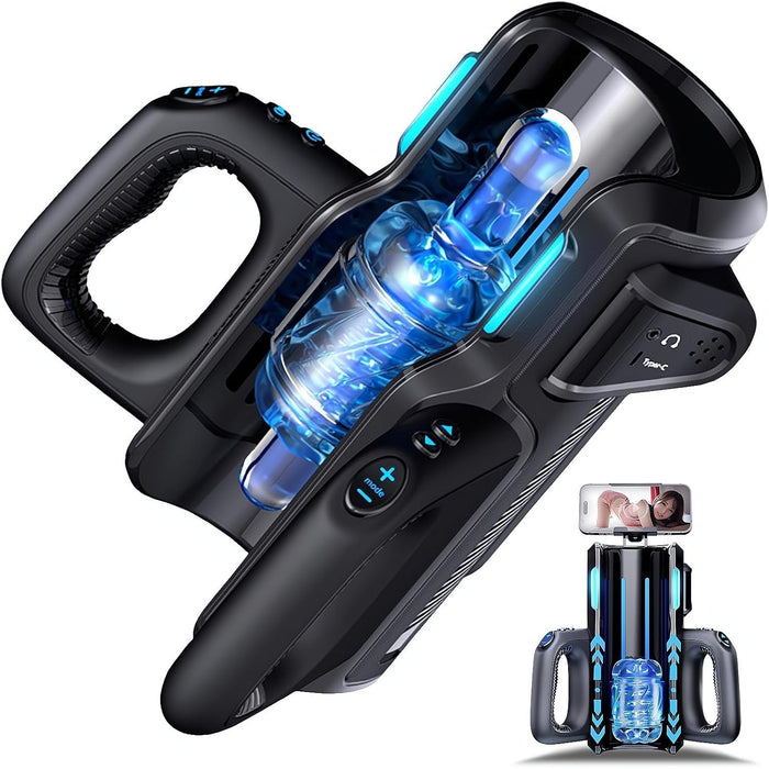 Elektrinis masturbatorius vyrams su audio funkcija ir 3 greičiais