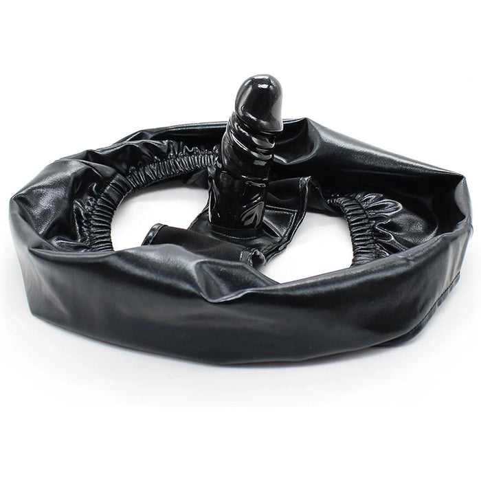 Diskretiškos masturbacinės kelnaitės su realistišku silikoniniu dildo