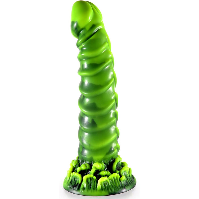 Monster dildo 22 cm – silicone fantasy dildo with a strong attachment base