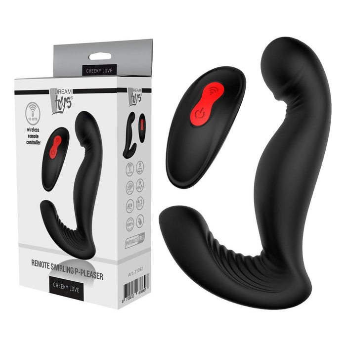 Cheeky Love Swirling P-Pleaser G taško vibratorius juodos spalvos