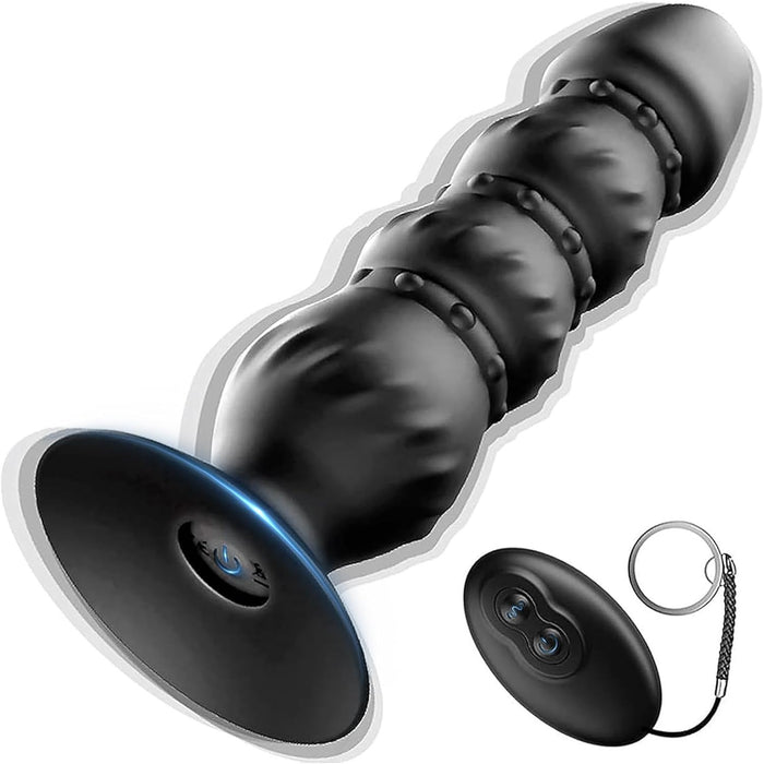 Anal Plug with 10 Vibration Modes – Prostate Vibrator and G-Spot Massager with Remote Control