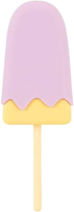 Vibrating Popsicle-shaped top vibrator 13.5 cm, bright colors
