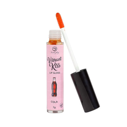 Secret Play Vibrant Kiss Vibruojantis Lūpų Blizgis Coca Cola skonio – malonumas ir stimuliacija