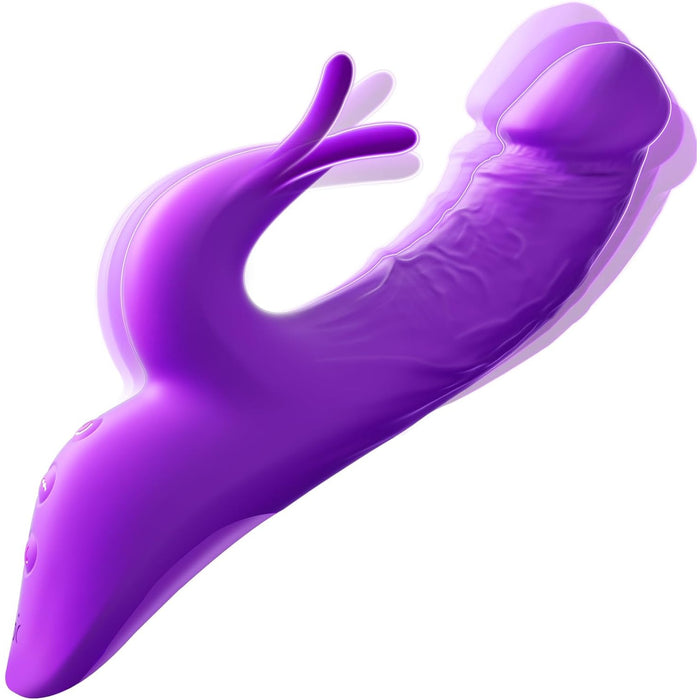 Galingas vibratorius su 10 režimų – tylus ir daugiafunkcis 3in1 sekso žaislas moterims