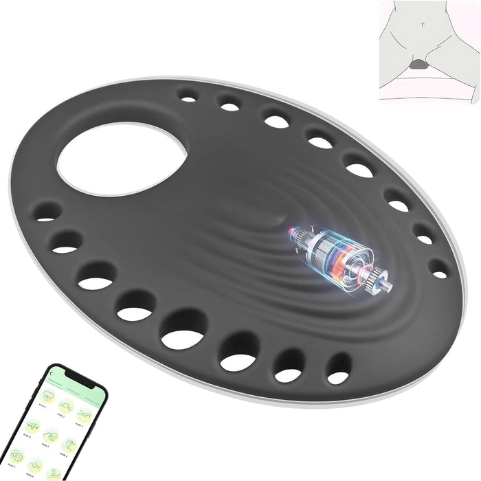 Universal couples vibrator chip with 9 motor modes and integrated opening