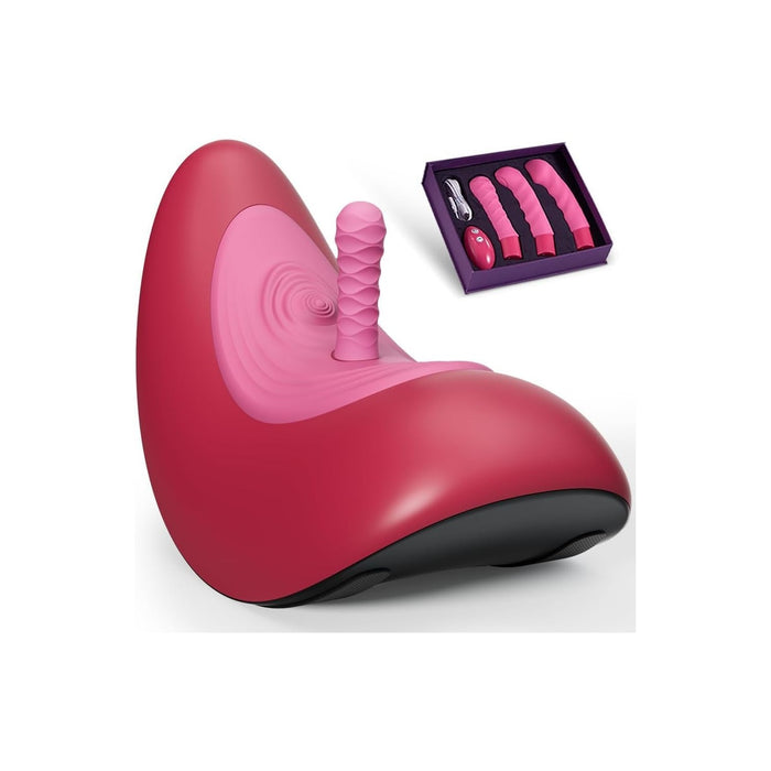 Elektrinė sekso mašina moterims su 3 nuimami dildo vibratoriumi ir 13 tapsėjimo režimų