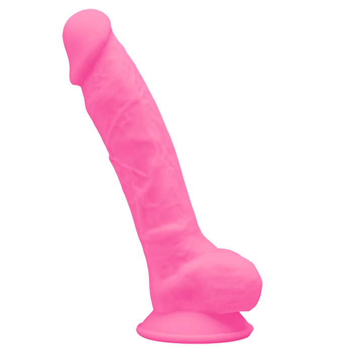SILEXD Model 1 Pink silikoninis penio imitatorius 7in