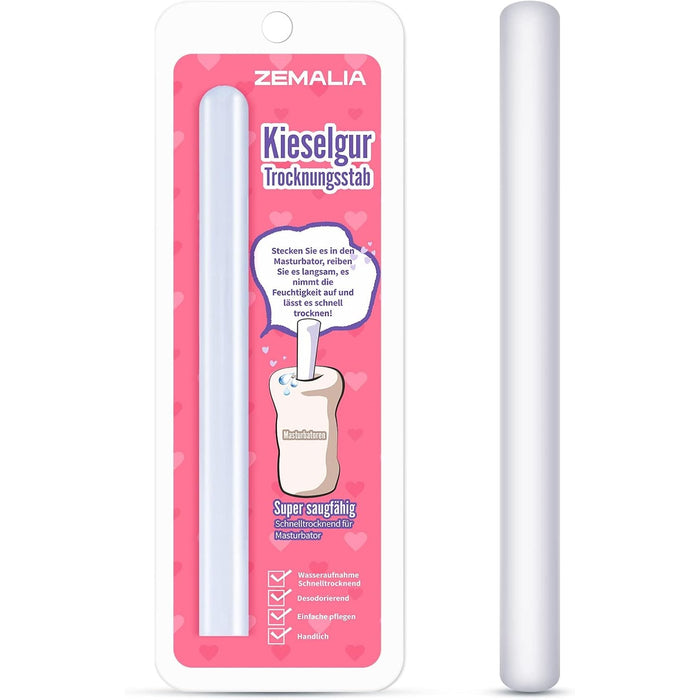 Efektyvus vandens sugeriantis antgalis intymių žaislų priežiūrai ir džiovinimui