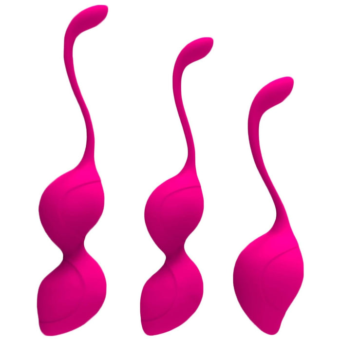 Liebeskugeln Pelkenbodentraining – Medizinische Silikon Kegel Balls 3er Set