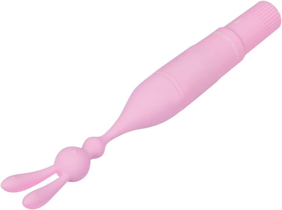 20 cm long silicone vibrator with ergonomic handle and waterproof design